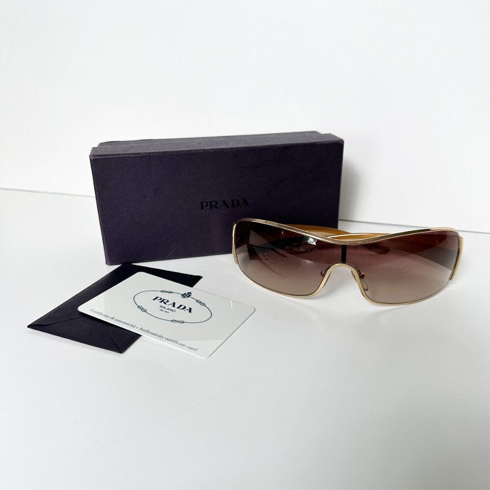 PRADA - Authentic Prada SPR53H Wraparound Sunglasses